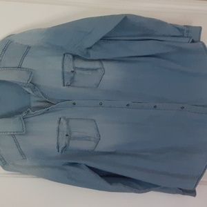 CATO Sz 18/20 Womens Jean Shirt